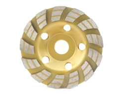 Disco de Corte e Polimento em Copo com Segmentos de Diamante 125*22.2mm S/MARCA