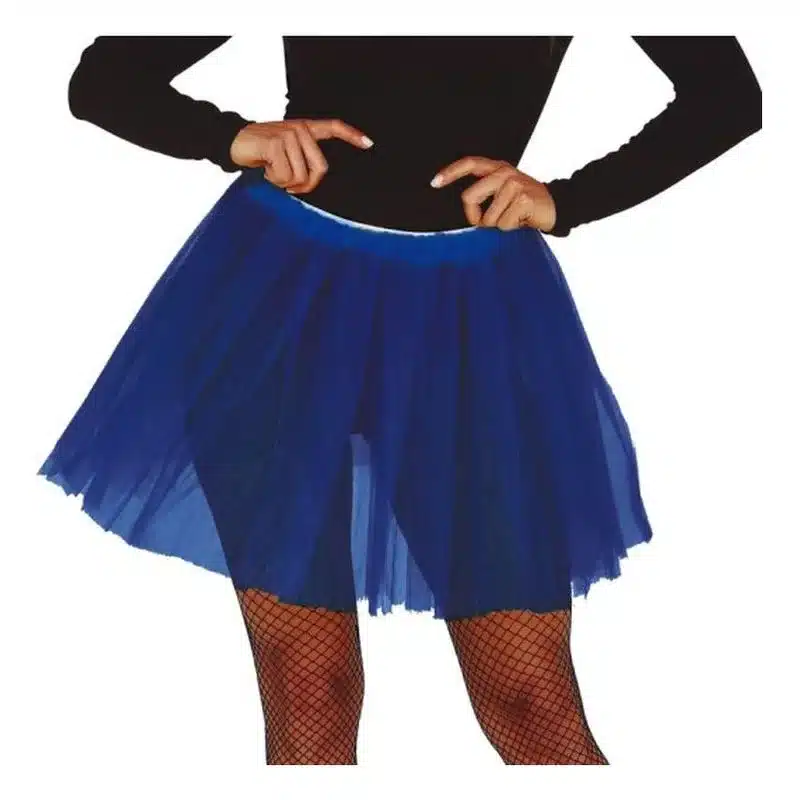 Tutú Azul Oscuro Adulto De 40 Cm Para Disfraces De Guirca 17837 Guircap24