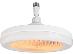 Ventilador De Teto Com Design Moderno E Elegante, Lâmpada Led E27