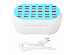 Estação de Carregamento Usb EOOCOO (30 Portas, Potência Total de 160w)