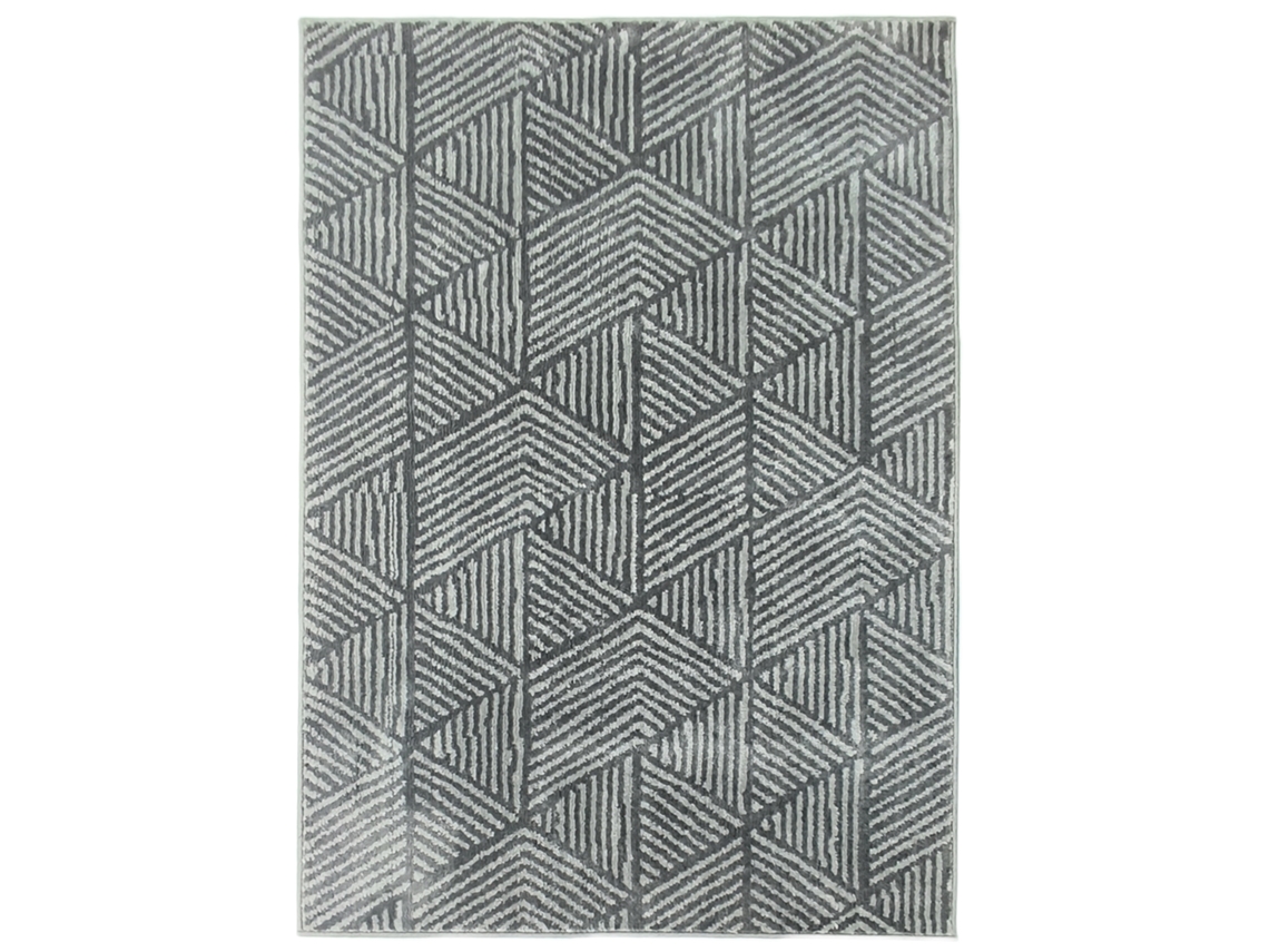 Tapete de Sala de Estar Moderno,lavável 150x80cm Cinza Escuro BTFORUS