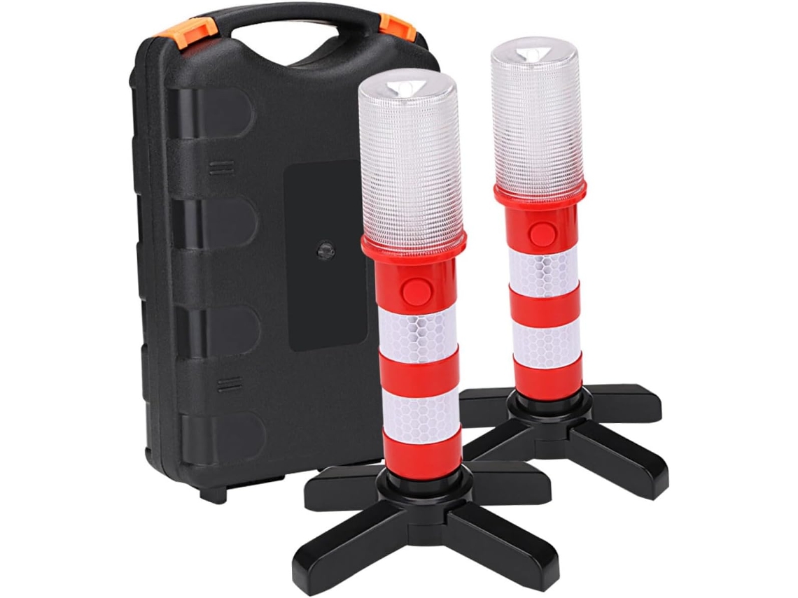 Trabalho De Emergência Em Abs E Pc Para Gestão Segurança Sinalização, Vermelho, Portátil, Suporte Destacável