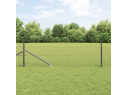 Vidaxl Cerca Hexagonal Com Poste 10 X 0,8 M Aço Revestido De Pvc Malha