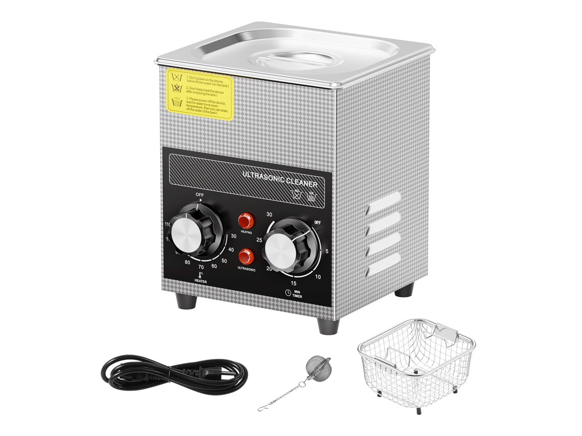 Limpador Ultrassônico Succebuy 2 L Com Temporizador De Aquecimento E Cesto 60 W