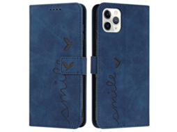 Capa Em Couro Pu Magnético, À Prova De Choque Para Apple Iphone 16 Pro Max - Safira