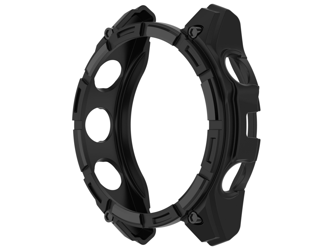 Capa Para O Relógio Garmin Fenix ​​​​8 De 47 Mm, Com Proteção Antirriscos Em Tpu. Preto Hexinyigjly