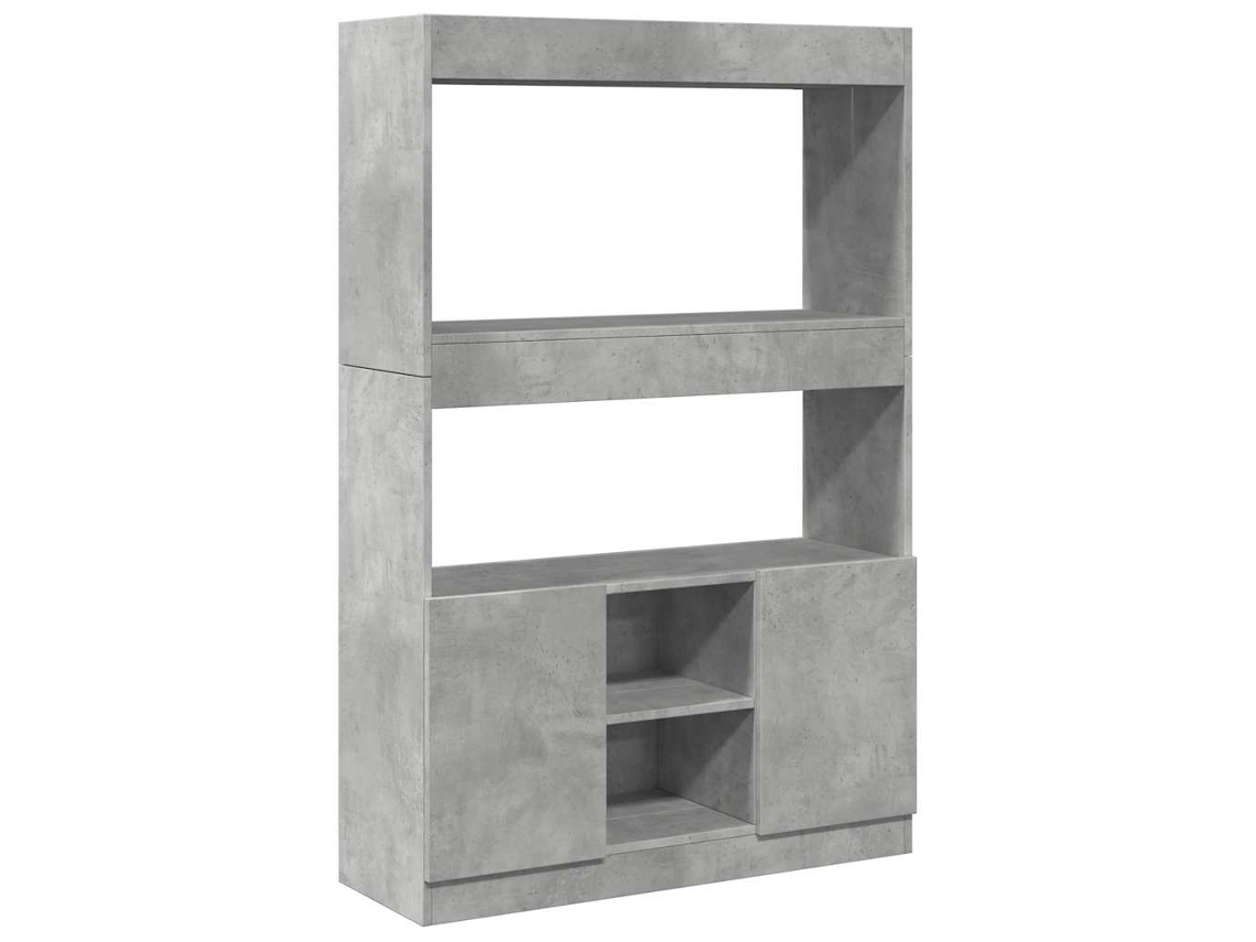 Highboard, Highboards Vidaxl Cinzeto Madeira Processada (n/a)