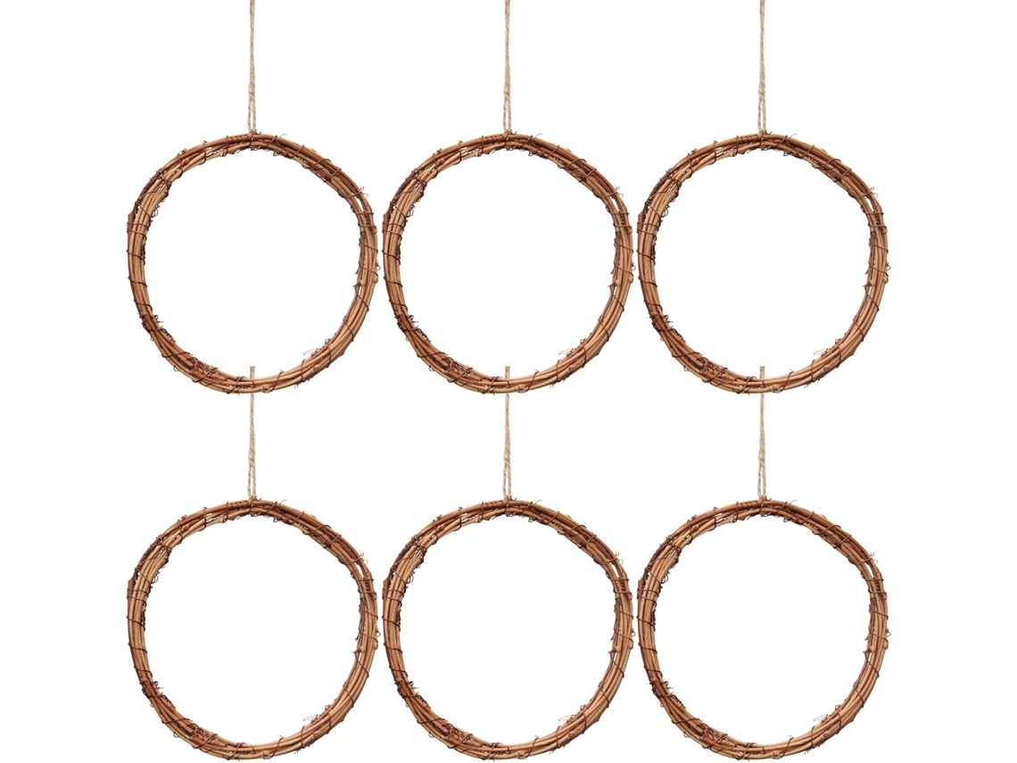Conjunto De 6 Peças De Suportes Para Guirlandas, Ideais Para Artesanato E Para Pendurar |