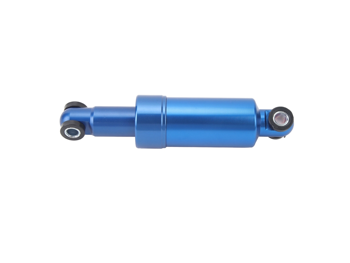 Amortecedor universal de liga de alumínio 2026 de 150 mm para bicicletas elétricas e scooters dobráveis.