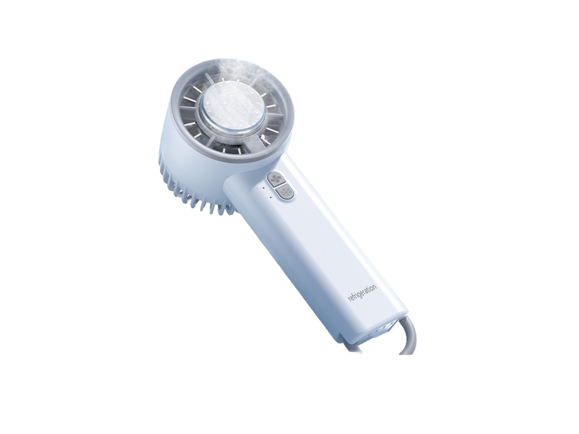 Laxiscreed Mini Ventilador Portátil Com Refrigeração Por Semicondutor Para Uso Ao Ar Livre