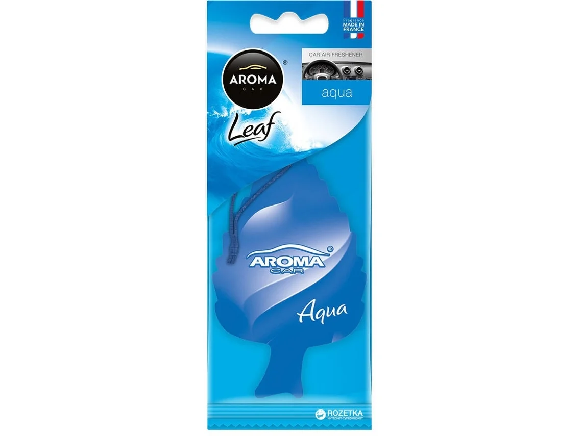 Ambientador de Carro AROMA Leaf  (Outlet Caixa Aberta - Aqua)