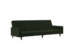 Sofa Bed, Sofa Beds Vidaxl Verde Veludo (n/a)