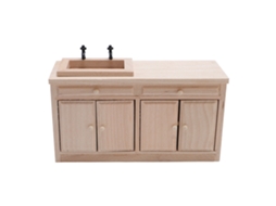 Mueble Lavabo Miniatura 1/12 Escala, Lavabo Para Casa De Muñecas, Muebles Miniatura Lavabo