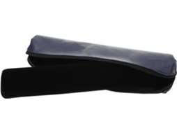 Estojo Joias Couro Pu Preto Forro Esponja Organizador Compacto Pulseiras Ideal Viagens Prático Elegante GOKOCO