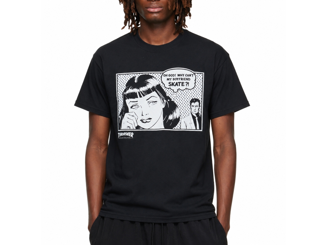 Thrasher Boyfriend T-shirt Usa Unisex Adults Size:xxl