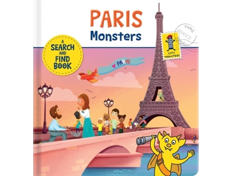 Livro paris monsters de illustrated by vanessa forte , text by marine guion (inglês)