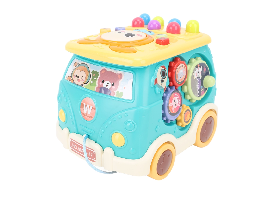 Brinquedo Educativo Baby Bus Jogo Labirinto Bater Topo