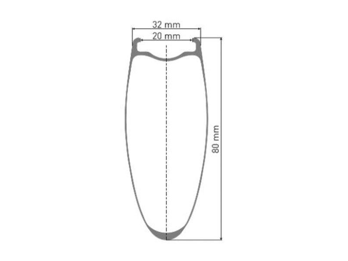 Dt Swiss Arc 1100 Dicut 80 Cl Rear