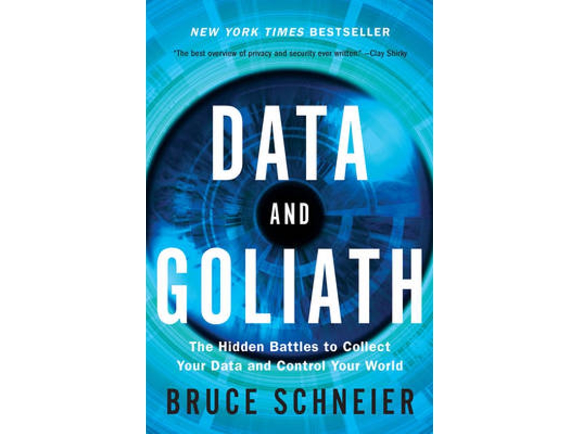 Livro Data and Goliath de Bruce Schneier (Inglês)