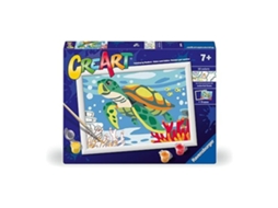 Ravensburger Creart Série D Tartaruga Marinha Pintada por Números 23974 P25
