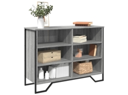 Aparador 101x35,5x74,5 cm Derivados de Madera Gris Sonoma