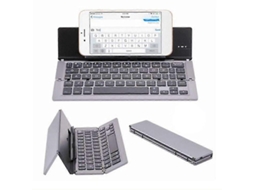 Teclado Compacto Dobrável TAISHENGDA, compatível com Bluetooth, múltiplos dispositivos