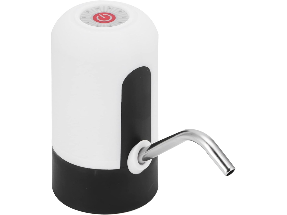 Branco, Reservatório de Água com Bomba de Peça Única, Dispensador de Água Automático Portátil BRILVIBERA