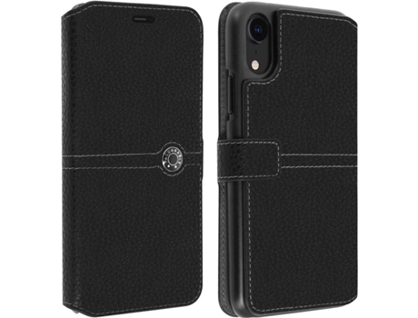 Capa iPhone XR FAÇONNABLE Wallet Preto