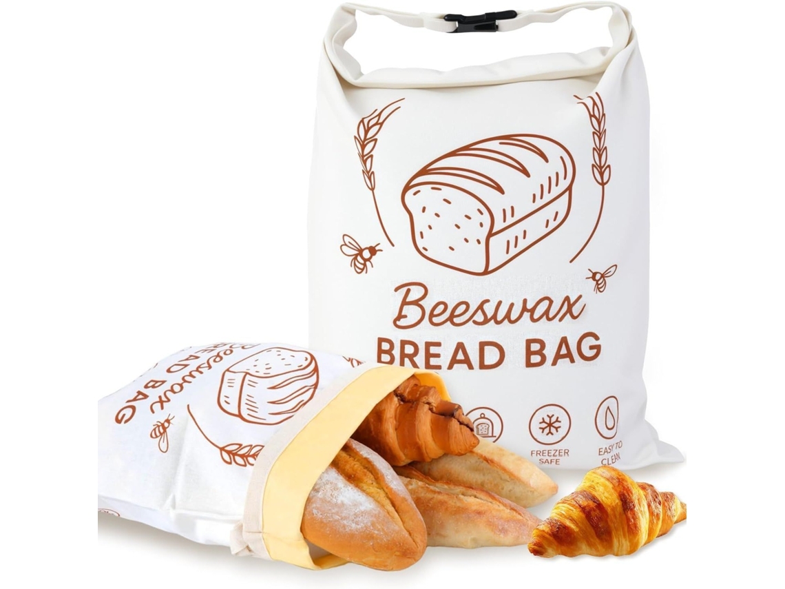 1pcs Sacos De Pão De Cera De Abelha Reutilizável Spqment