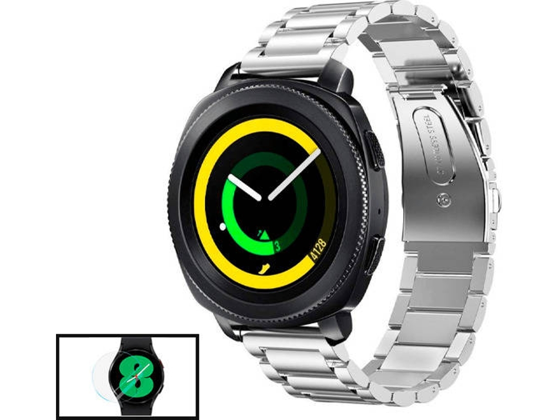 Kit Bracelete + Película + Ferramentae Xiaomi Watch S1 Cinzento e Transparente