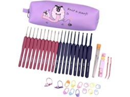 Conjunto De 19 Ganchos Ergonômicos Para Mãos Com Artrite, De 0,6 Mm A 6 Mm