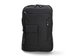 Mochila para laptop Nedis 10 de 16 polegadas com 10 compartimentos, leve e compacta, cinza