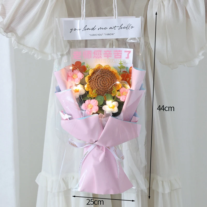 Buquês De Crochê, Buquês De Formatura, Presentes De Crochê Feitos À Mão