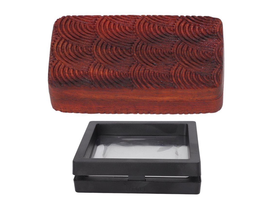 Slider Fidget de Sândalo Vermelho com Ímãs | S/MARCA
