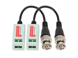 Balun De Vídeo Passivo 1080p Transmissor De Par Trançado Para Cvi/tvi Conector Transceptor De Cabo