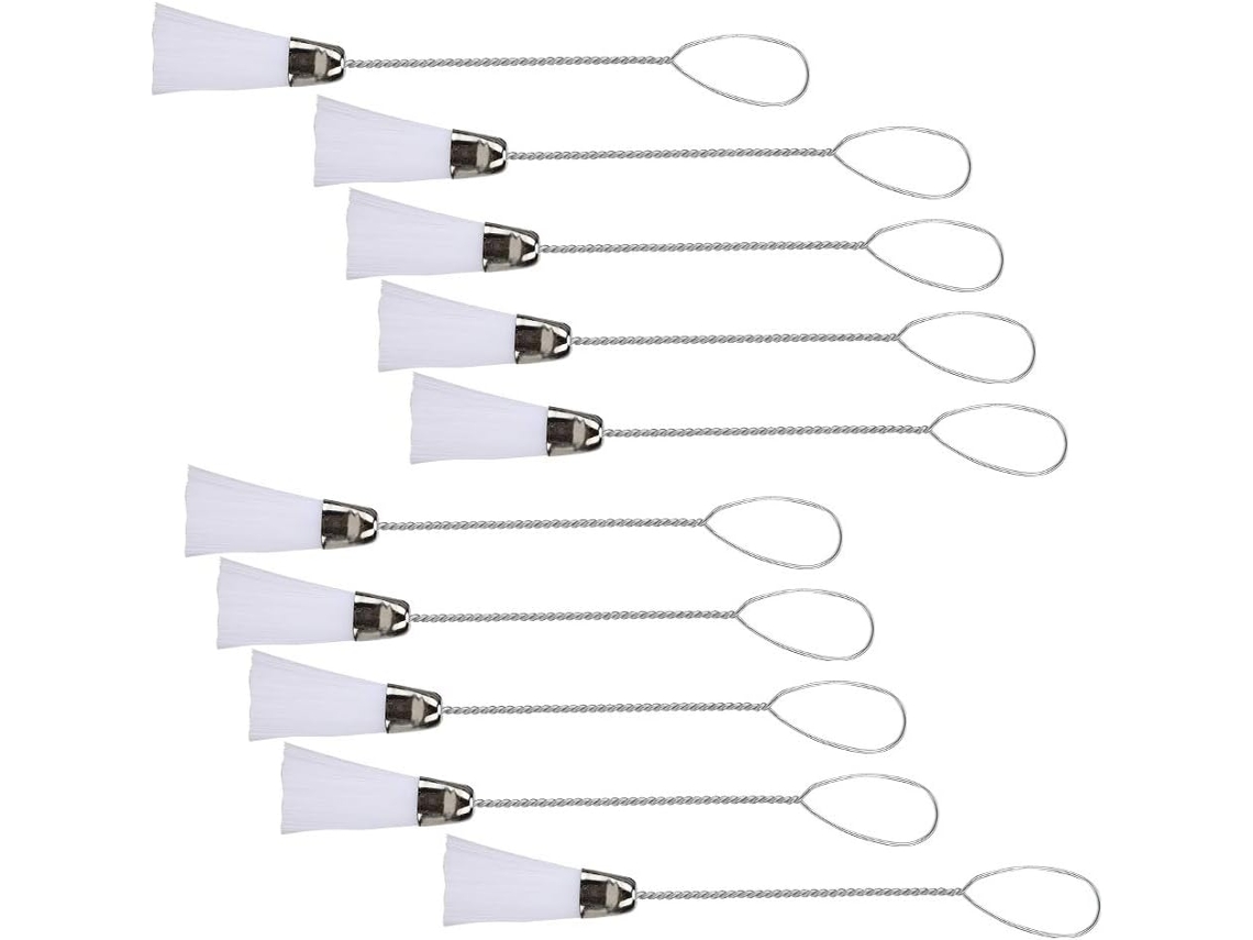 Escova De Limpeza Teclado Youthink Em Nylon, Escova De Limpeza Em Aço Inoxidável E Nylon Para Poeira Teclados, Cabeça