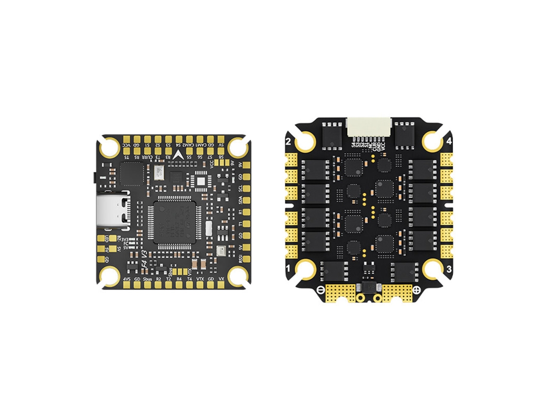 Controlador Voo F465s V4 Stack Aocoda rc 30.5*30.5mm Osd Saída Bec 5v/9v Esc 3065s 65a 3 8s Drones Corrida Fpv MDUG