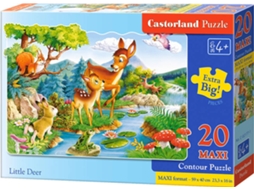 Puzzle CASTORLAND Little Deers (20 Peças)