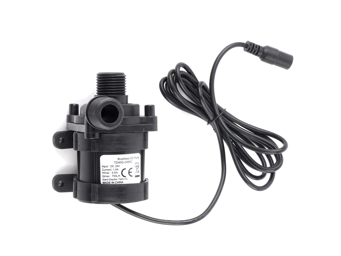 Bomba De Água Mini Ultra Silenciosa 24v Dc 750l/h Sem Escova