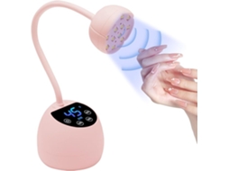 Minilâmpada Portátil para Unhas de 36 W com Sensor Automático e 4 Modos, Cor Rosa. ZYBLSSBB