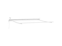 Toldo Vidaxl Branco Alumínio