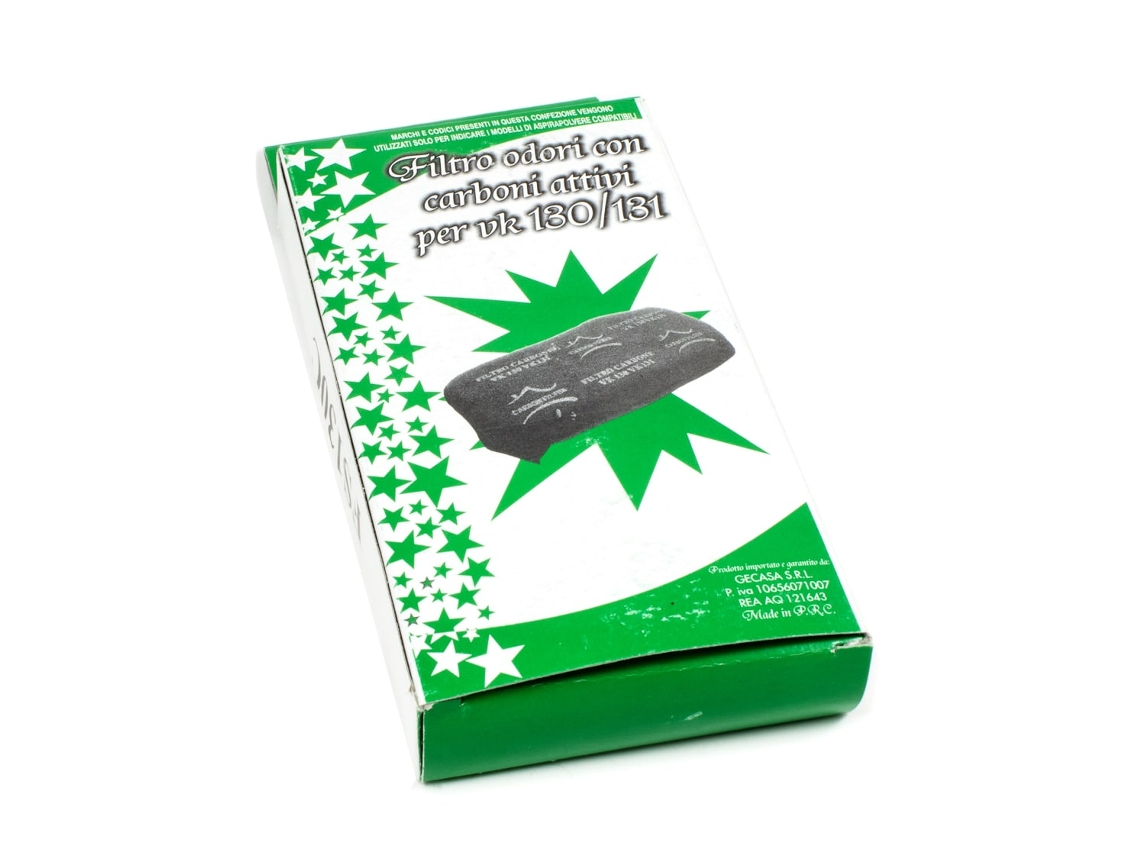 Filtro de Carvão Ativado para Aspirador Vk130 131 para Aspirador Mvp823vk