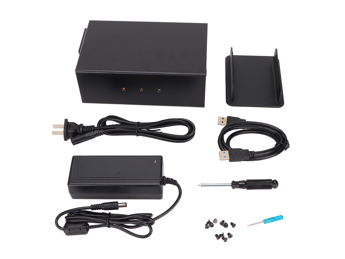 Enclosure De Disco Rígido Externo 3.5 Polegadas Sata 5gbps 4 Raid 32tb Docking Station