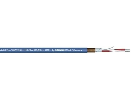 Cabo SOMMER CABLE DMX bk SC-Semicolon (100 m)