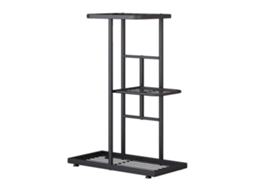 Suporte Para Plantas, Design Compacto, Montagem Fácil, Preto