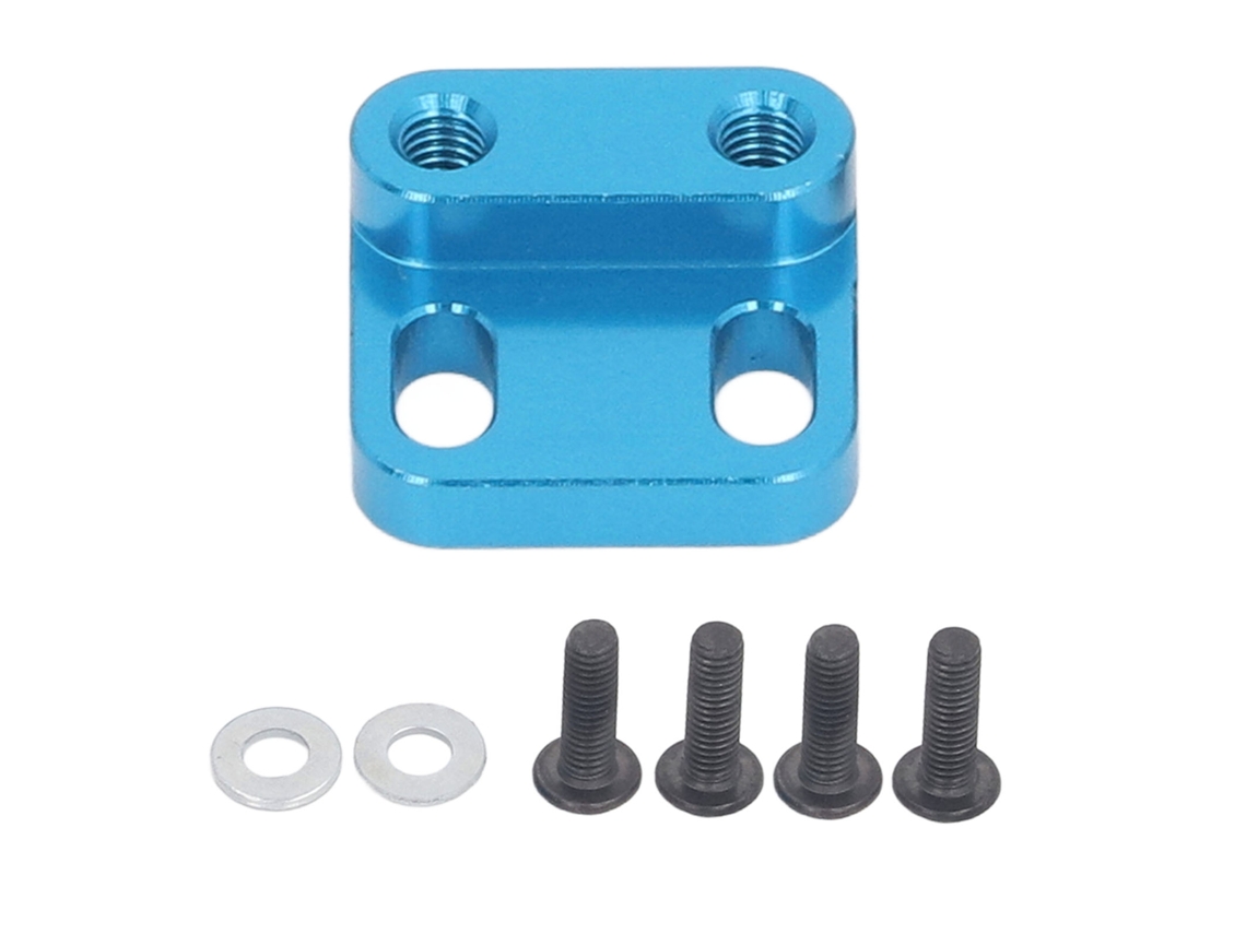 Assento De Direção De Carro Rc Em Alumínio Azul Para Tamiya M05 Carro Rc 1/10 Substituição