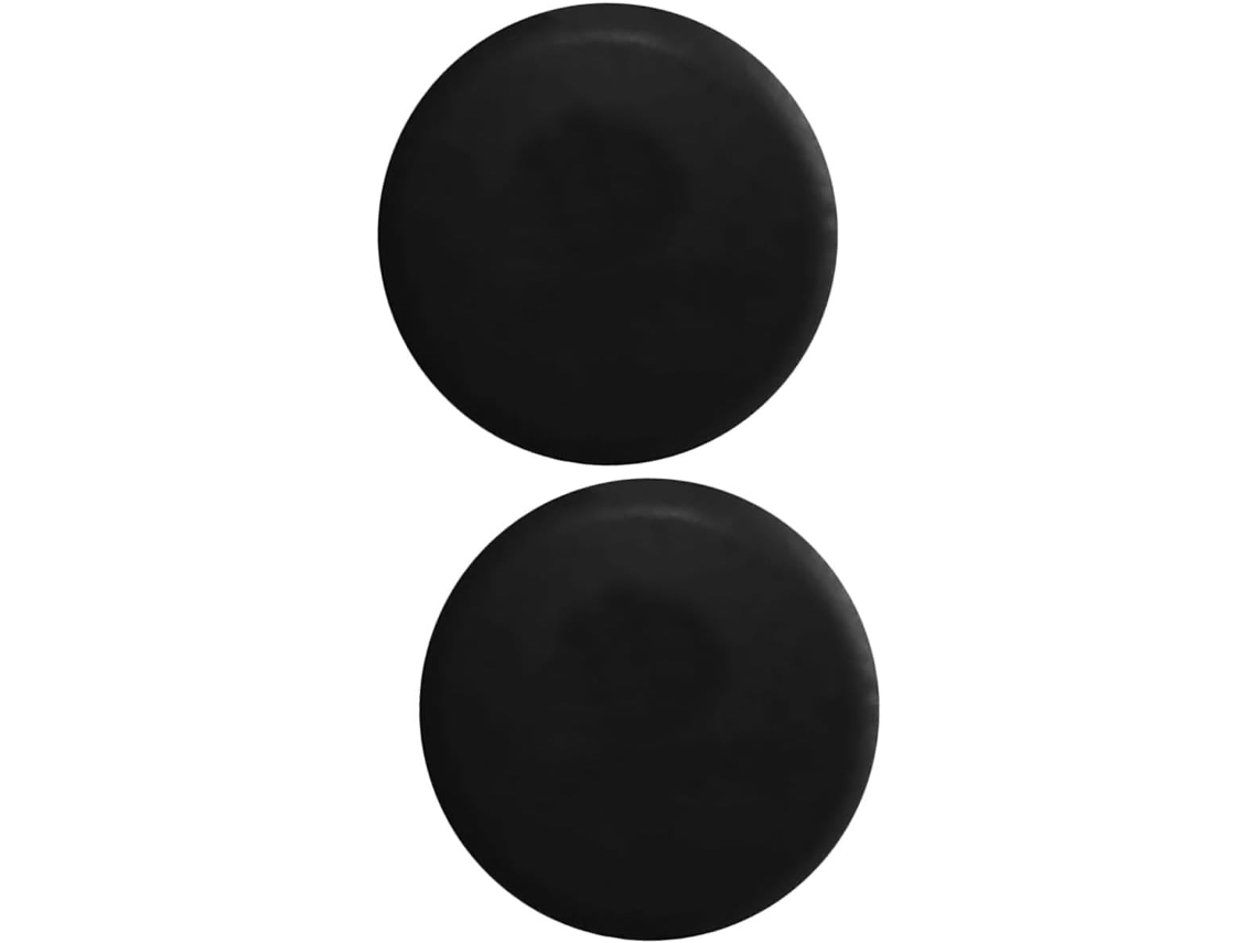 Conjunto De 2 Capas De Pneus Impermeáveis E Resistentes Ao Sol Para Reboques Em Pvc Preto.