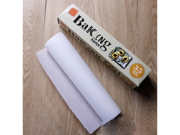 Papel de Silicone Antiaderente para Forno e Churrasco Resistente À Alta Temperatura 35m