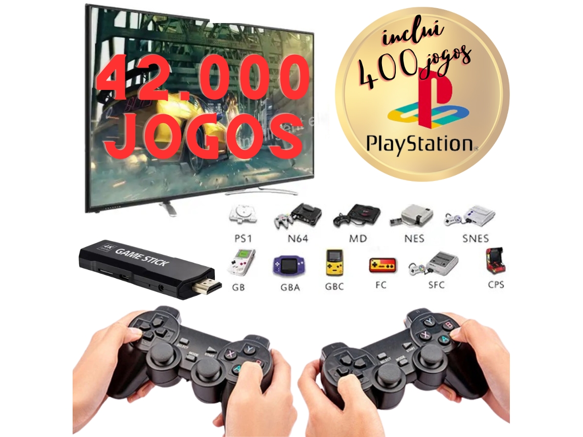Console Com 42.000 Jogos Retrô