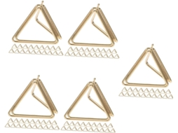 Conjunto de 100 porta-cartões, pinos para menu e porta-retratos para decoração de eventos. Prático e elegante.